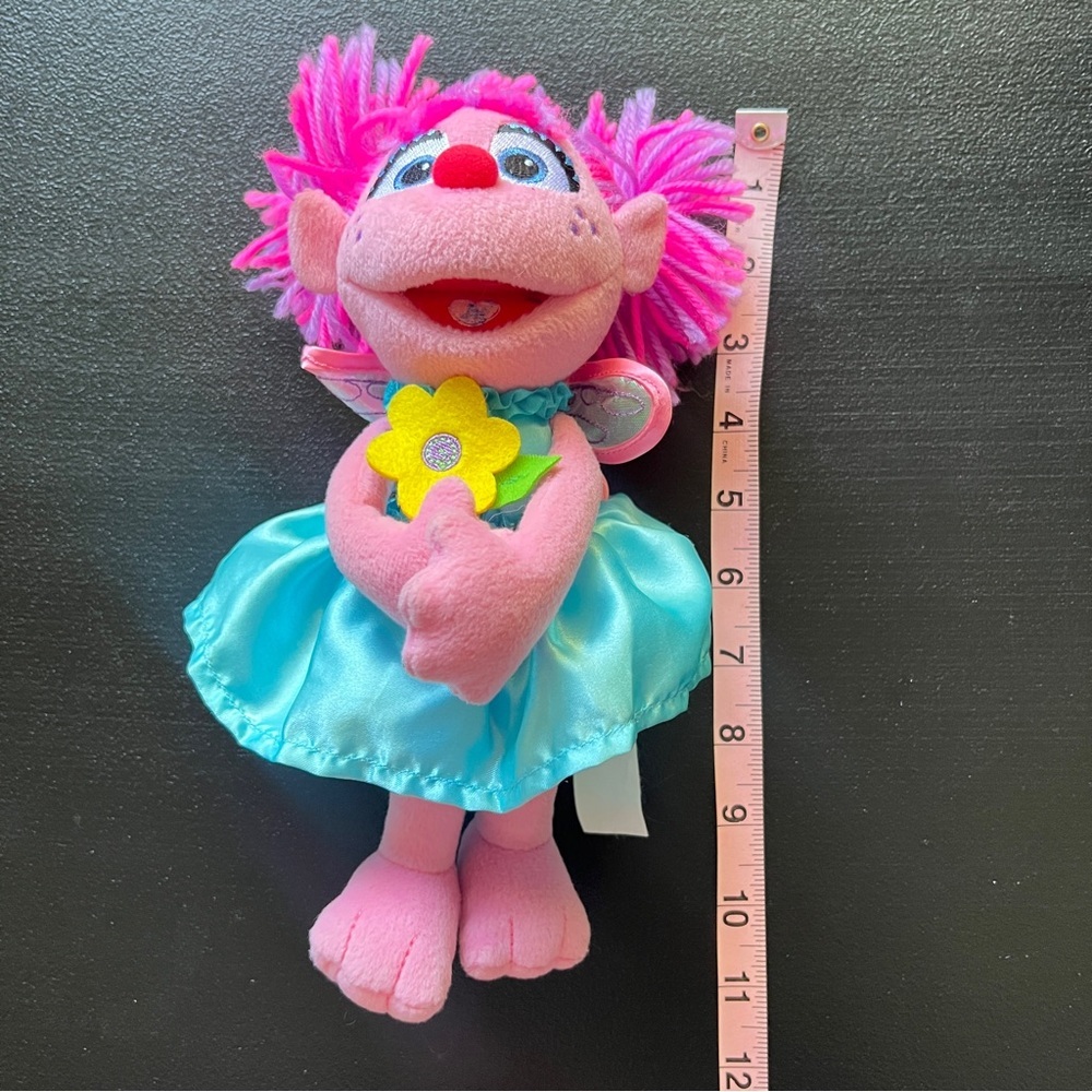GUND Sesame Street Abby Cadabby Plush Fairy Doll Flower Girl 11 inch Plushie - Picture 10 of 10